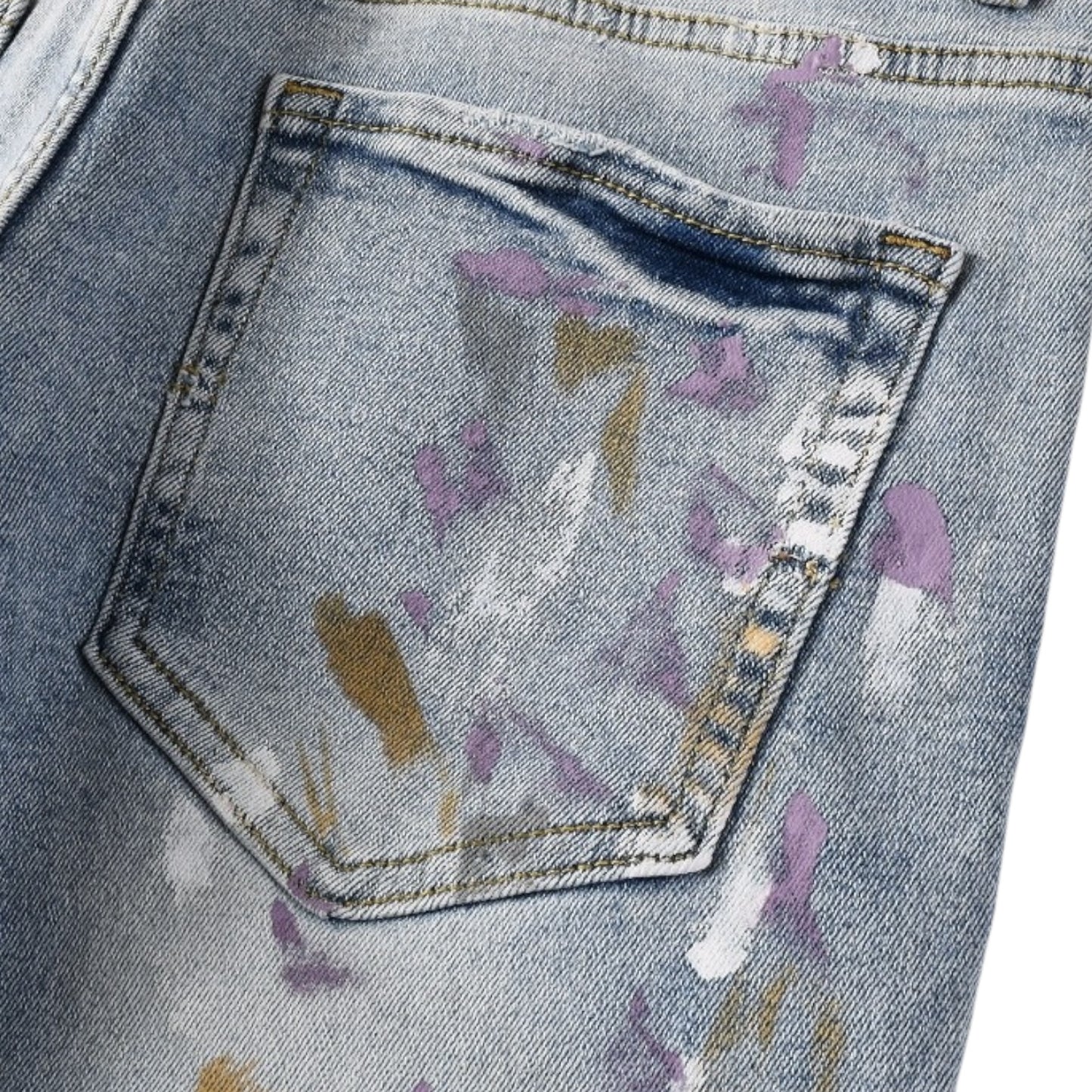 URBANDEL DUST TO DONE PAINTED JEANS