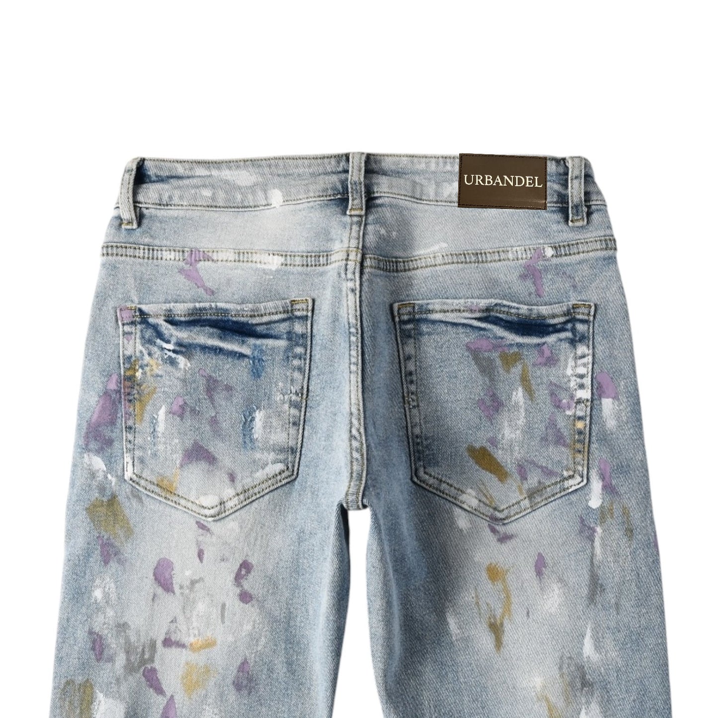 URBANDEL DUST TO DONE PAINTED JEANS