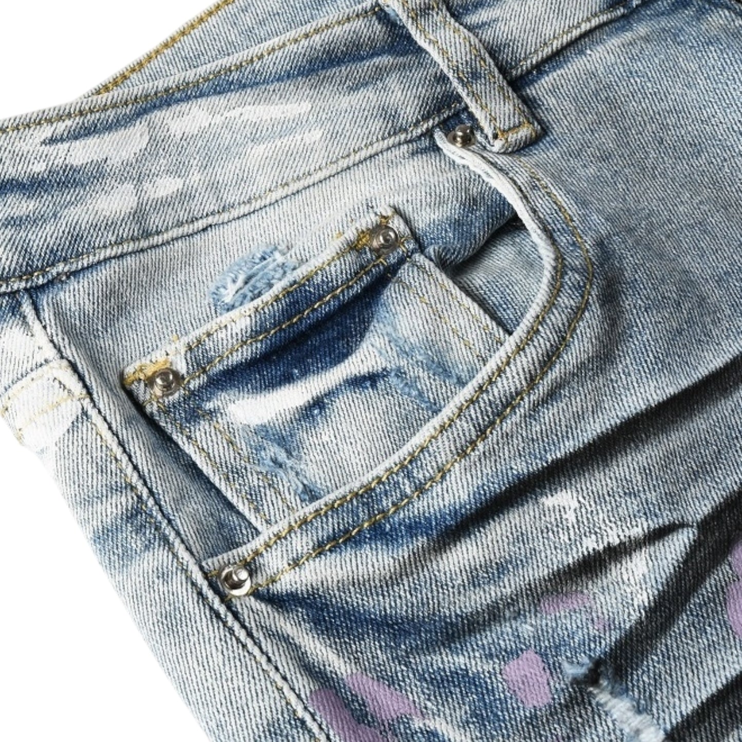 URBANDEL DUST TO DONE PAINTED JEANS