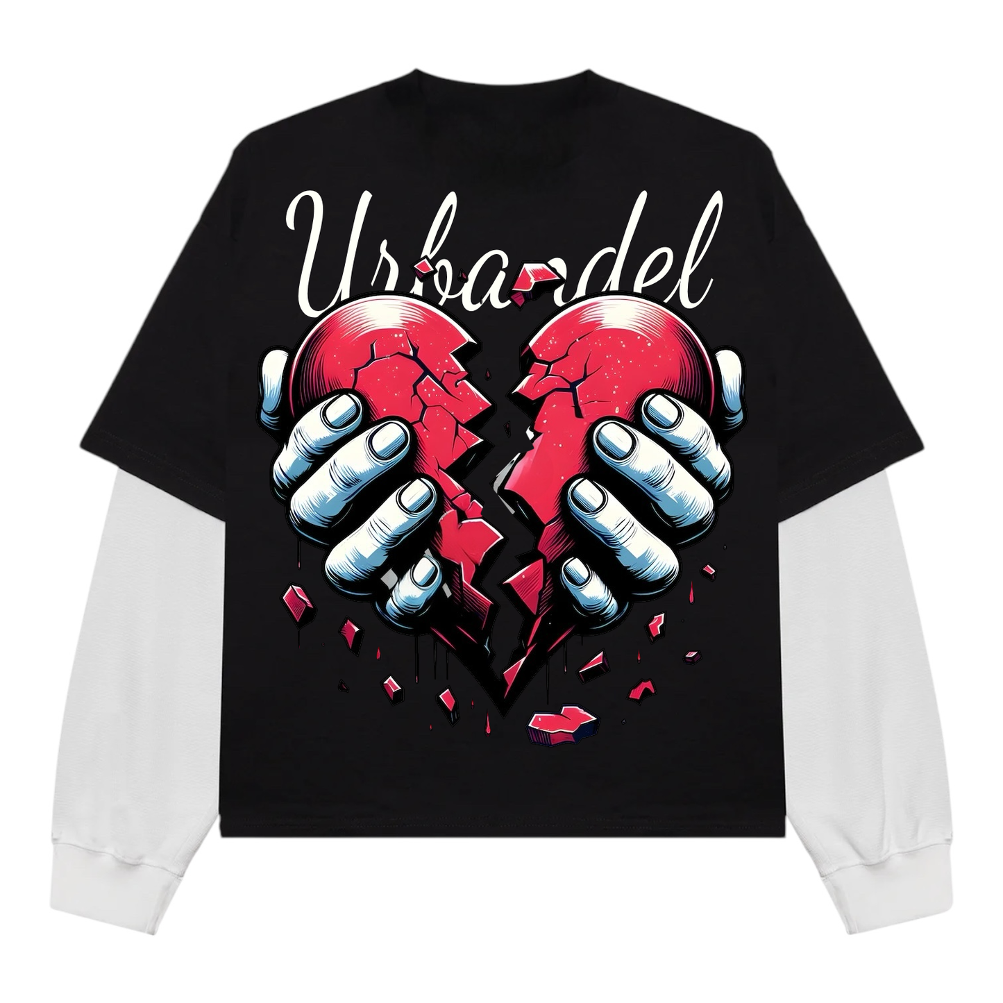 URBANDEL BROKEN HEARTED TEE