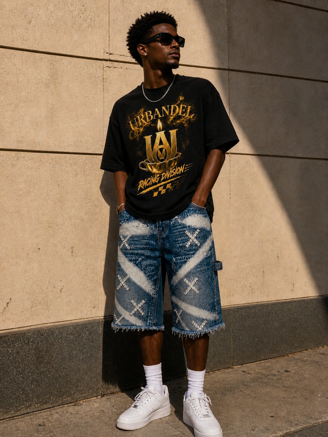 Men's Denim Shorts