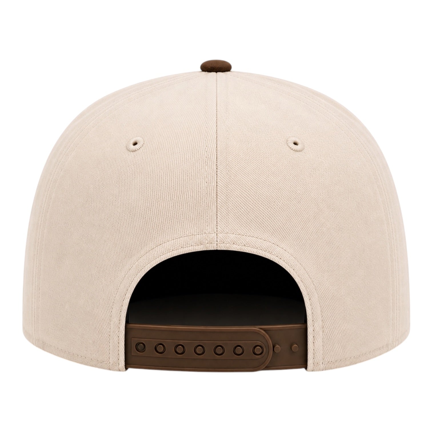 Fitted Snapback – Sand & Brown Edition