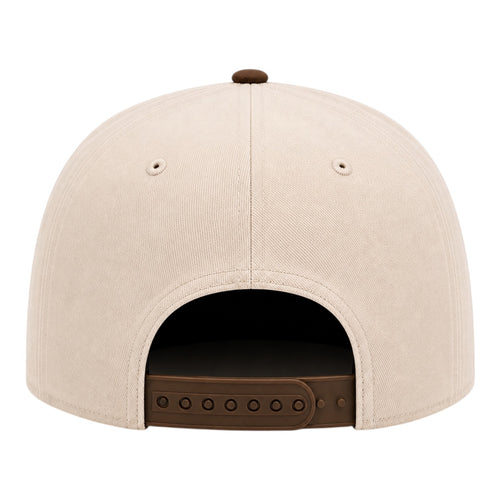 Fitted Snapback – Sand & Brown Edition