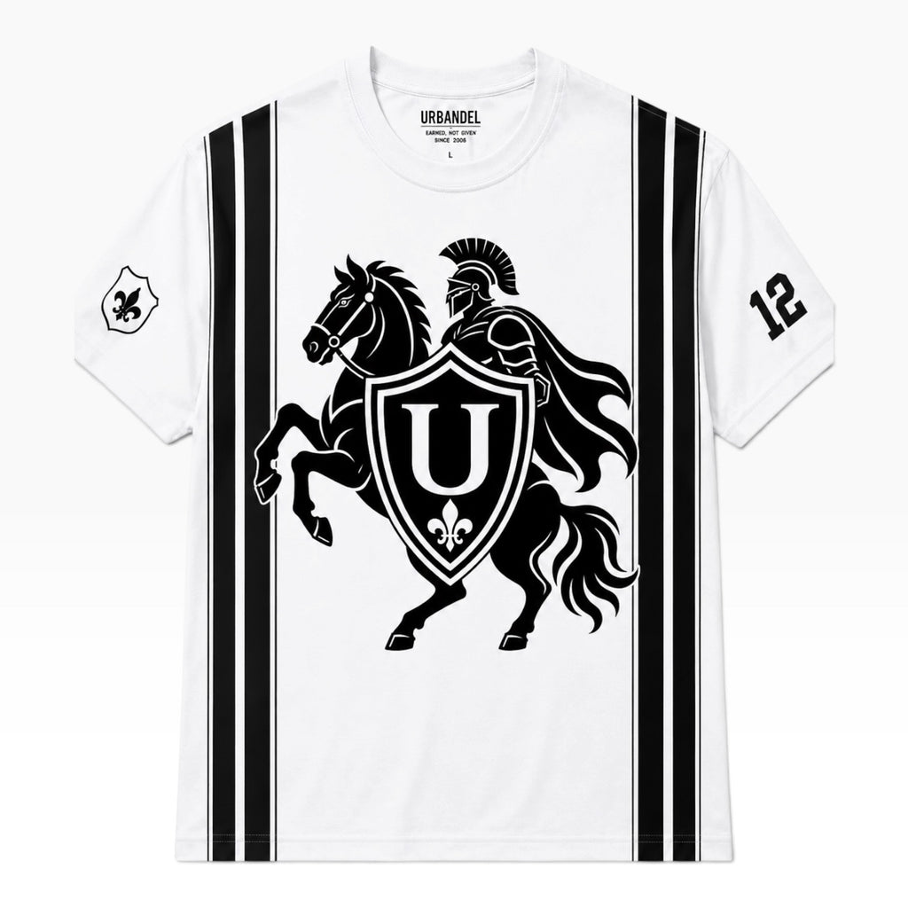 Unknown Warrior XII Crest Tee – White