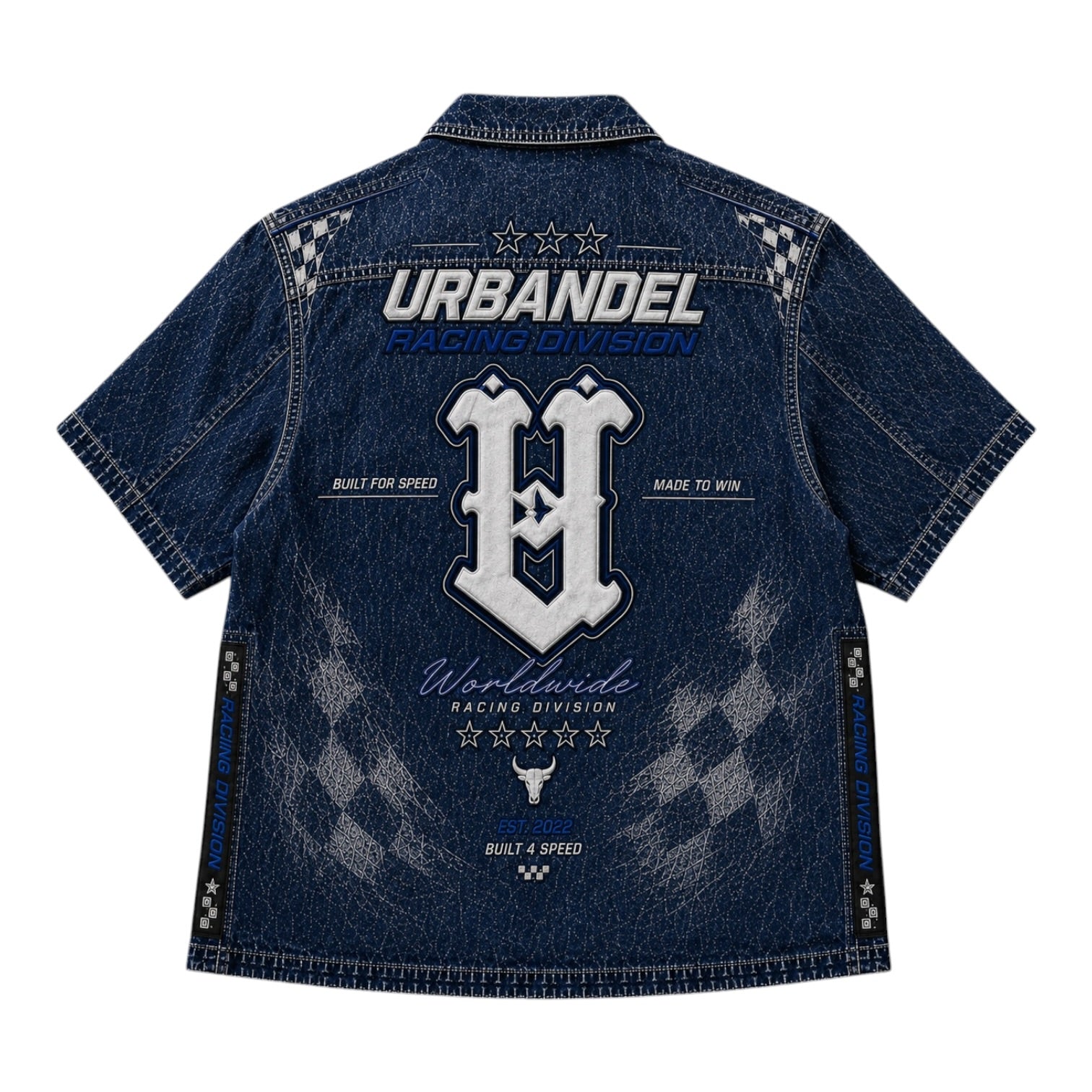 Worldwide Racing Denim Shirt
