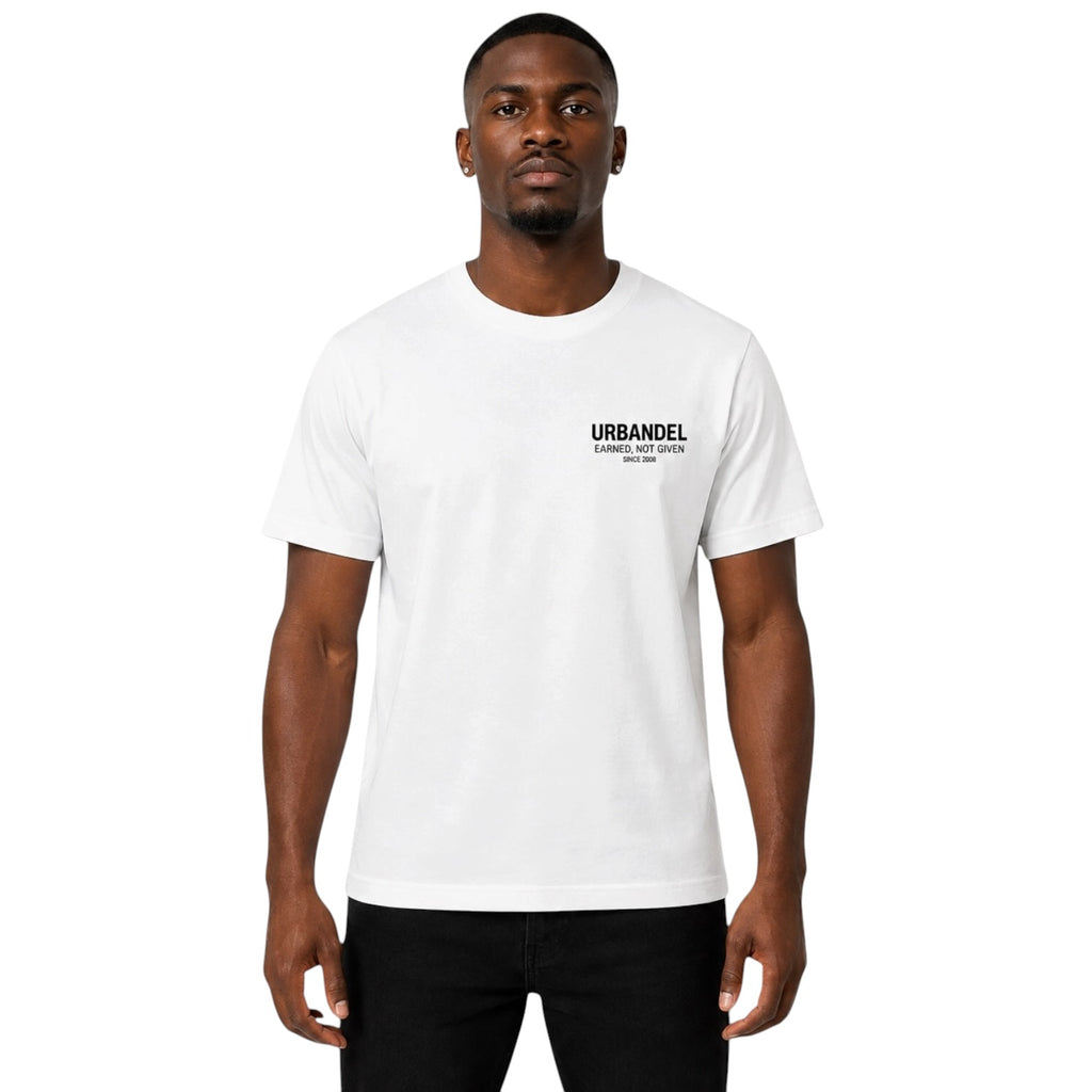 Pressure Makes Legends Bull Skull Tee – White