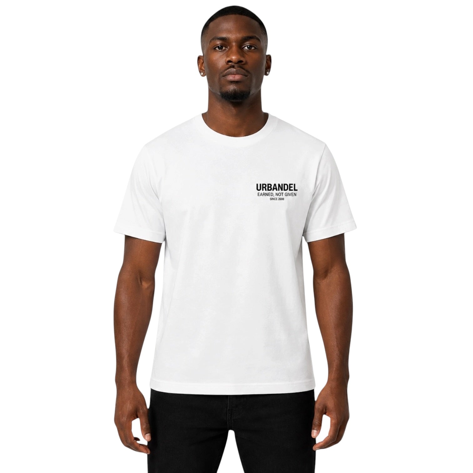 Pressure Makes Legends Bull Skull Tee – White