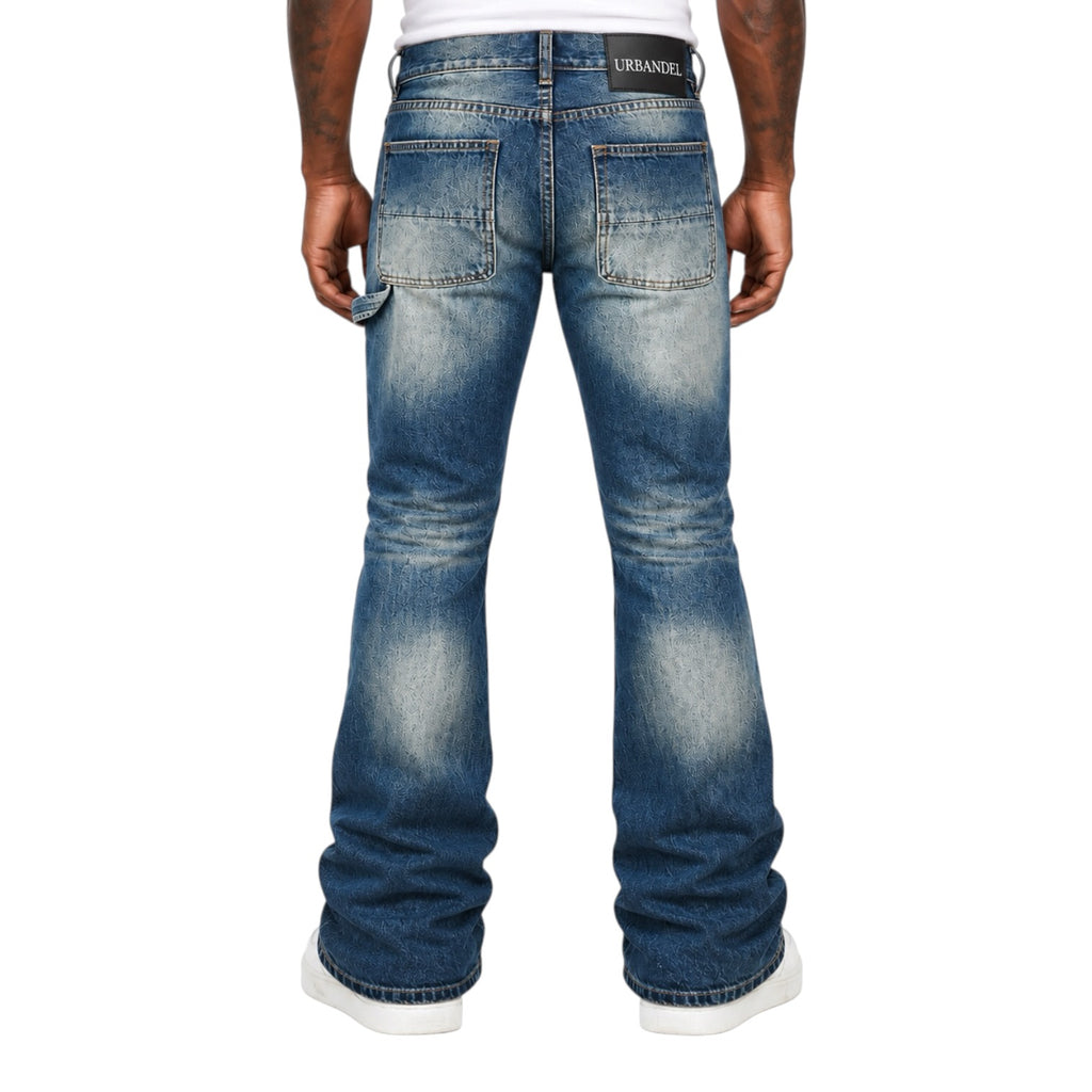 Vintage Indigo Panel Denim