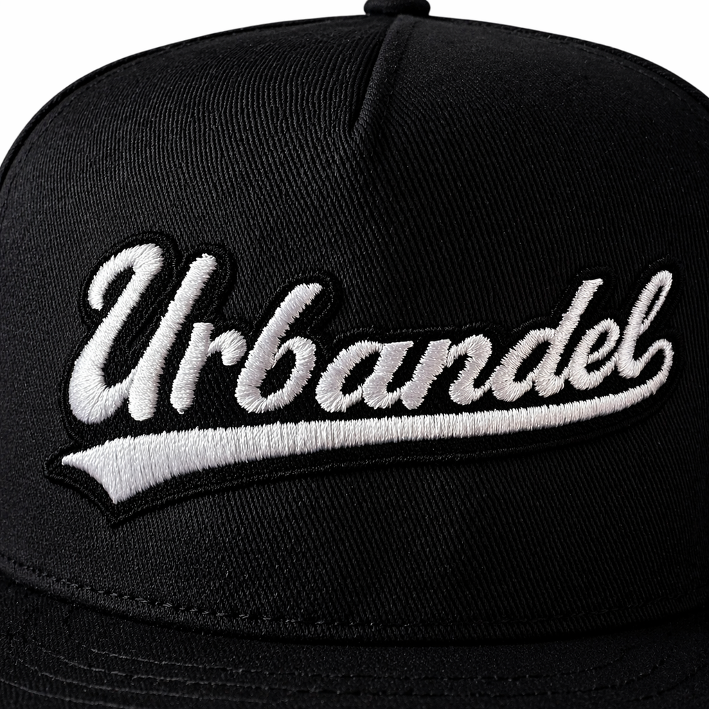 Script Snapback (Vintage Black)