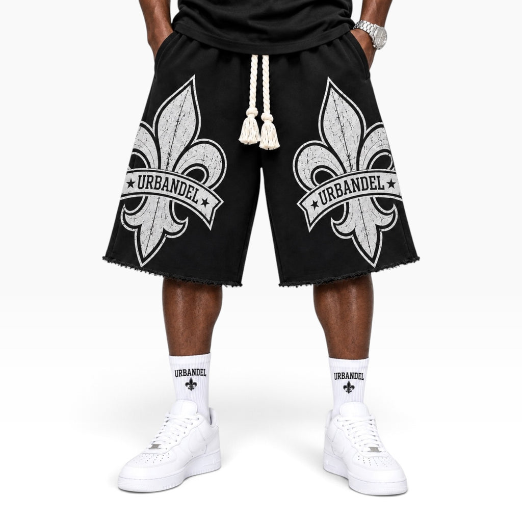 Fleur Legacy 3/4 Shorts – Black