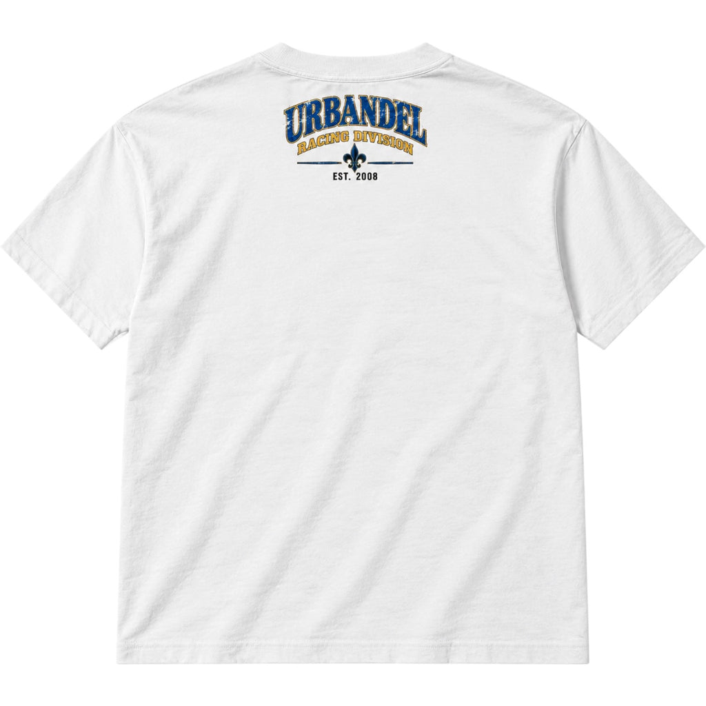 Racing Division 08 World Tour Heavyweight Tee – White