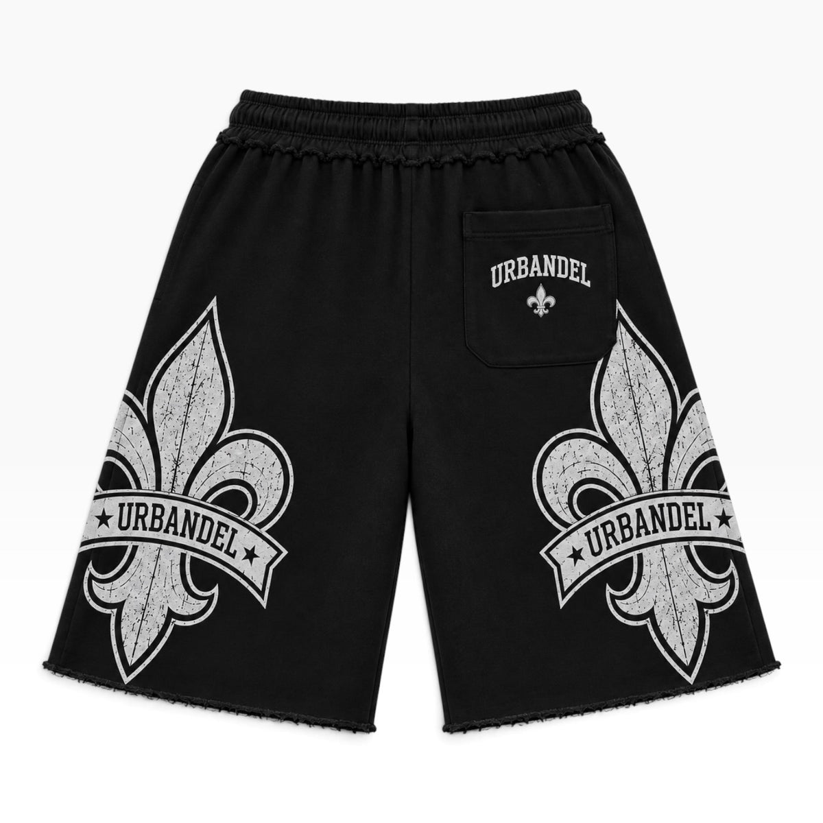 Fleur Legacy 3/4 Shorts – Black