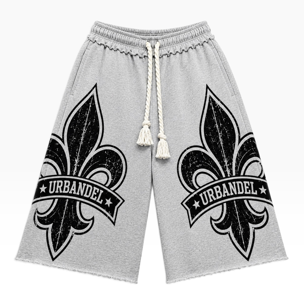 Fleur Legacy 3/4 Shorts – Gray