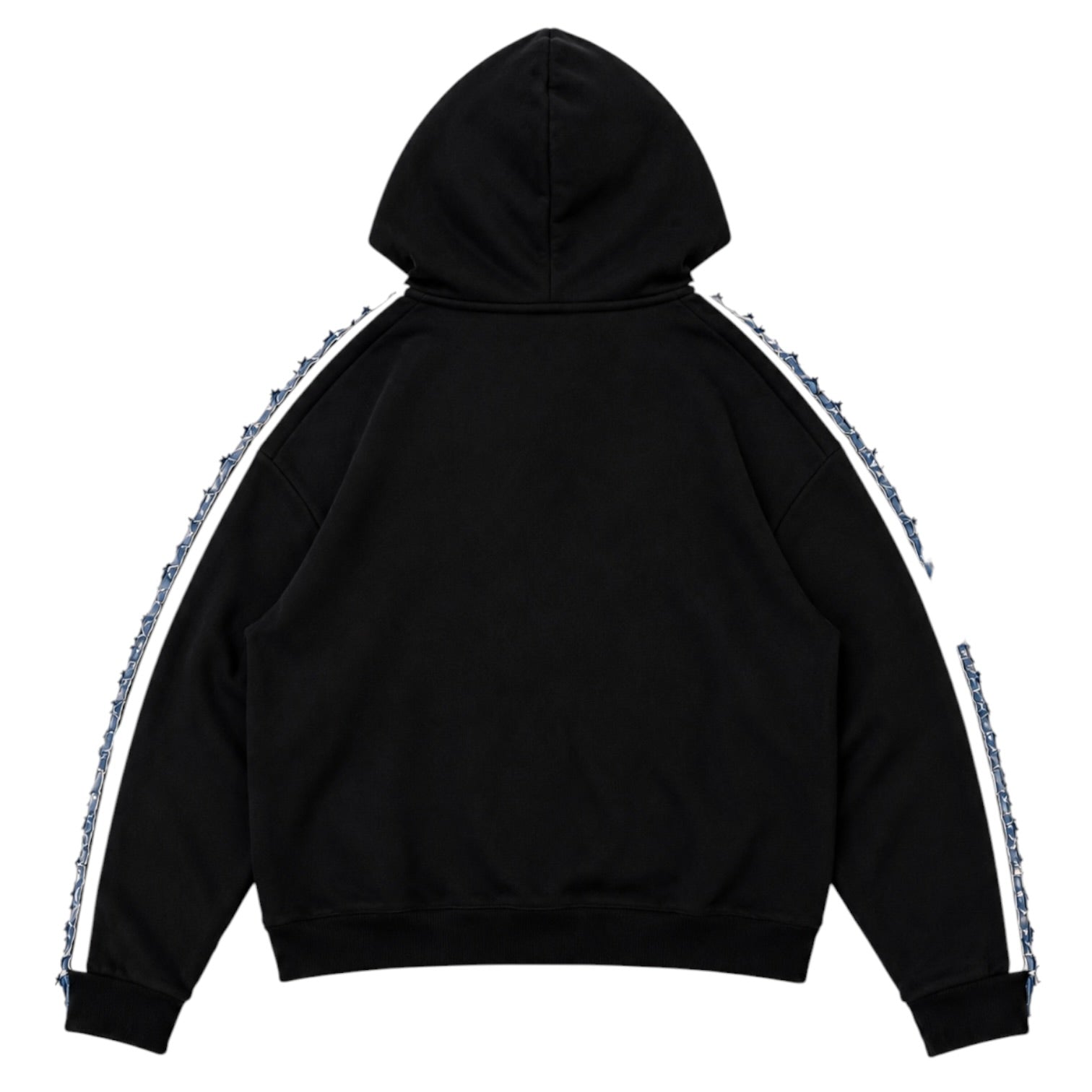 Trackline Denim Zip Hoodie