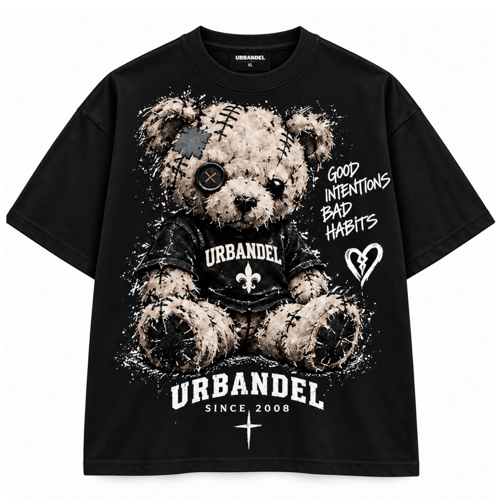 Good Intentions Heavyweight Tee – Black