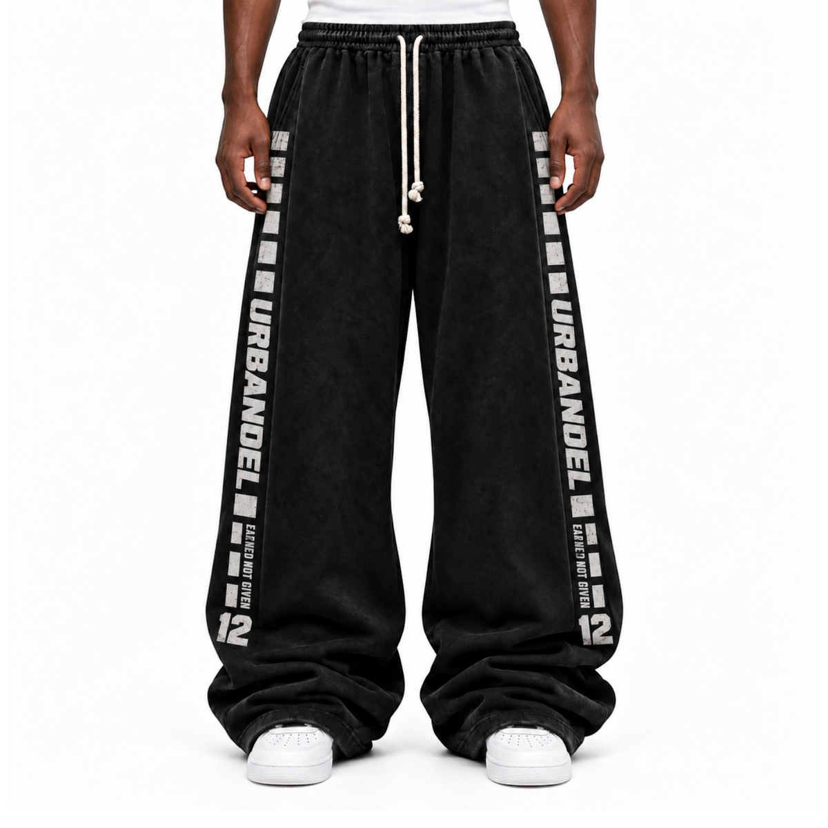 Earned Not Given Wide-Leg Sweatpants