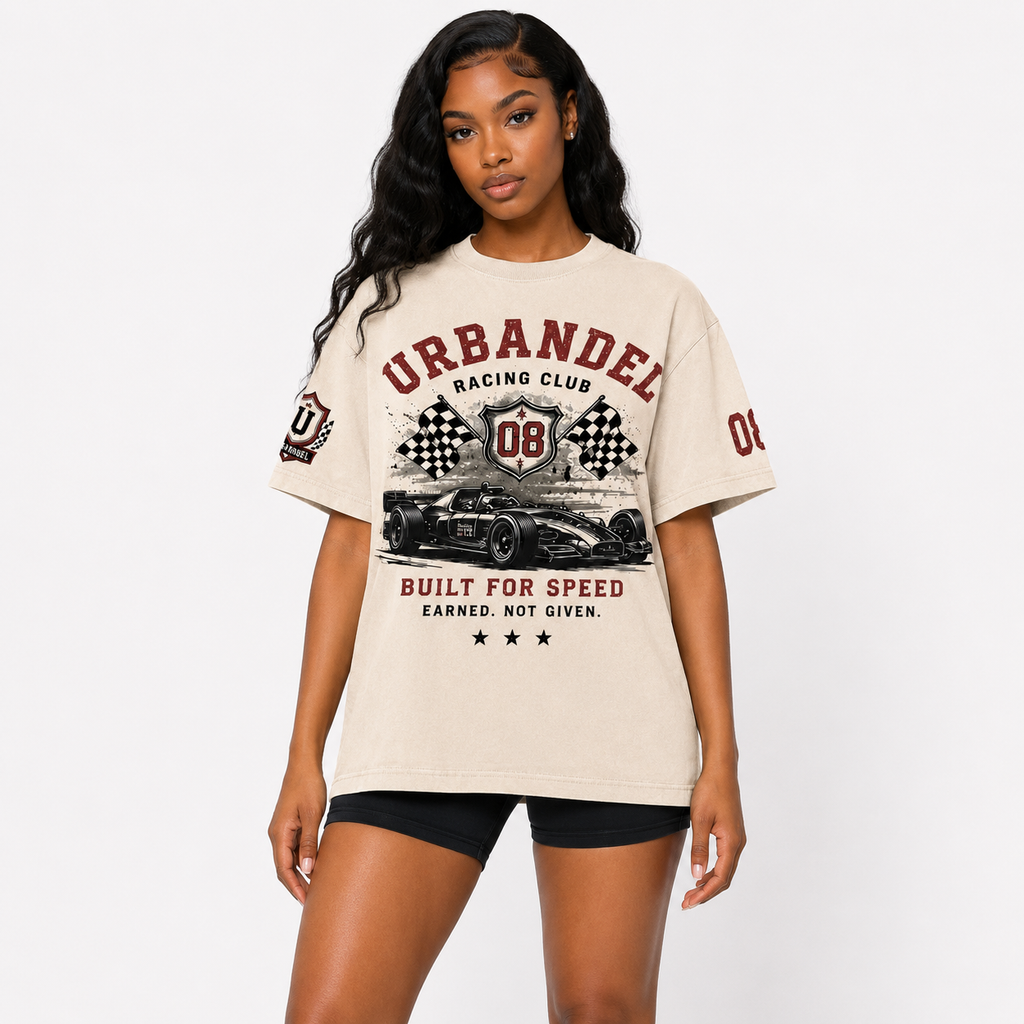 Grand Prix Racing Club Tee – Cream