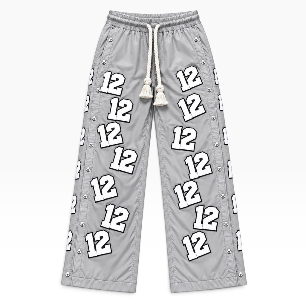 XII Legacy Wide-Leg Track Pants