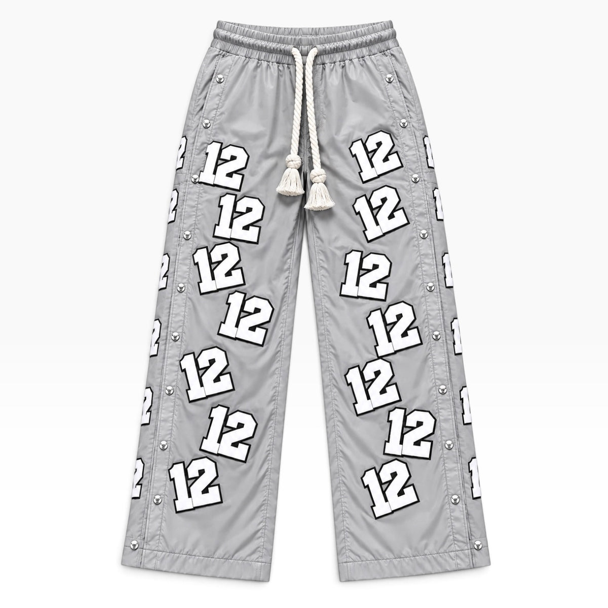 XII Legacy Wide-Leg Track Pants