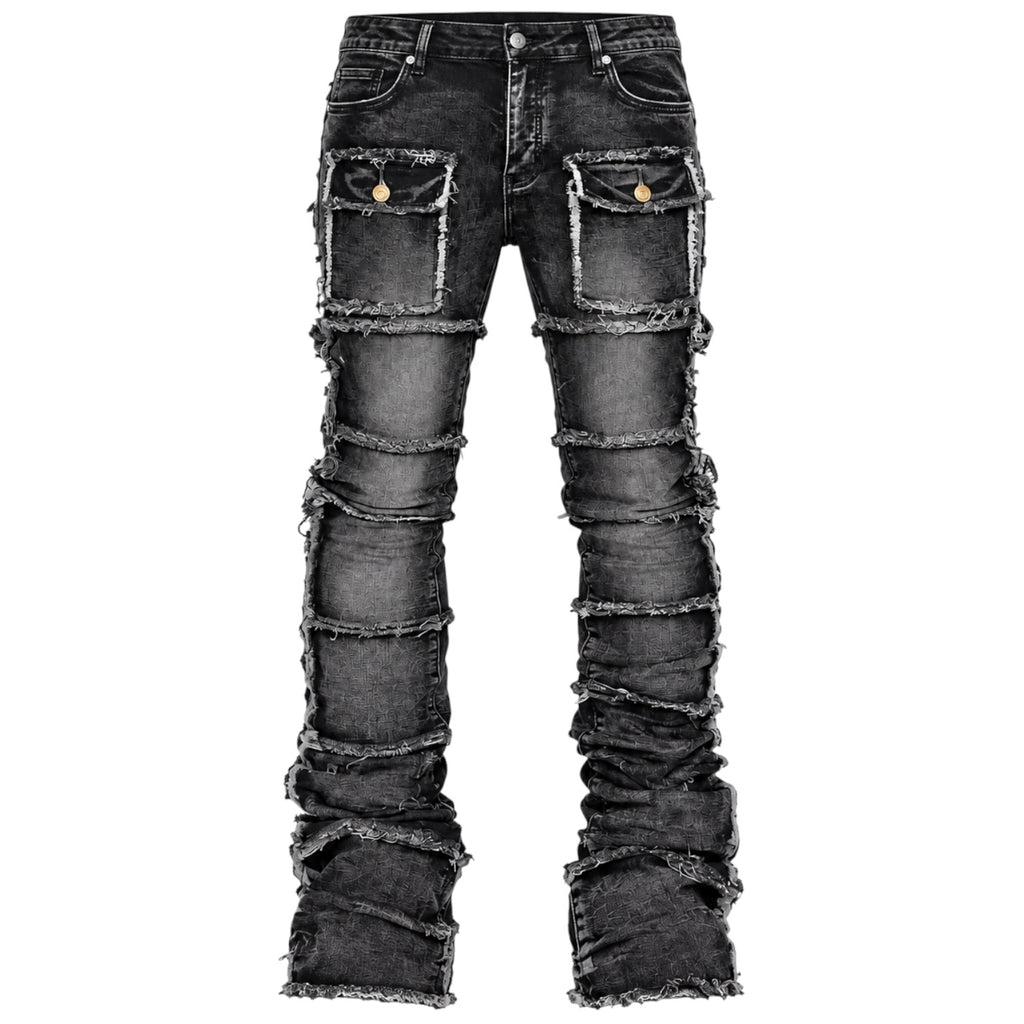 Shadow Construct Stacked Denim