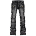Shadow Construct Stacked Denim