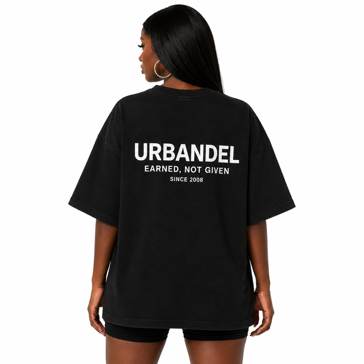 Women's Signature Essential Tee – Black