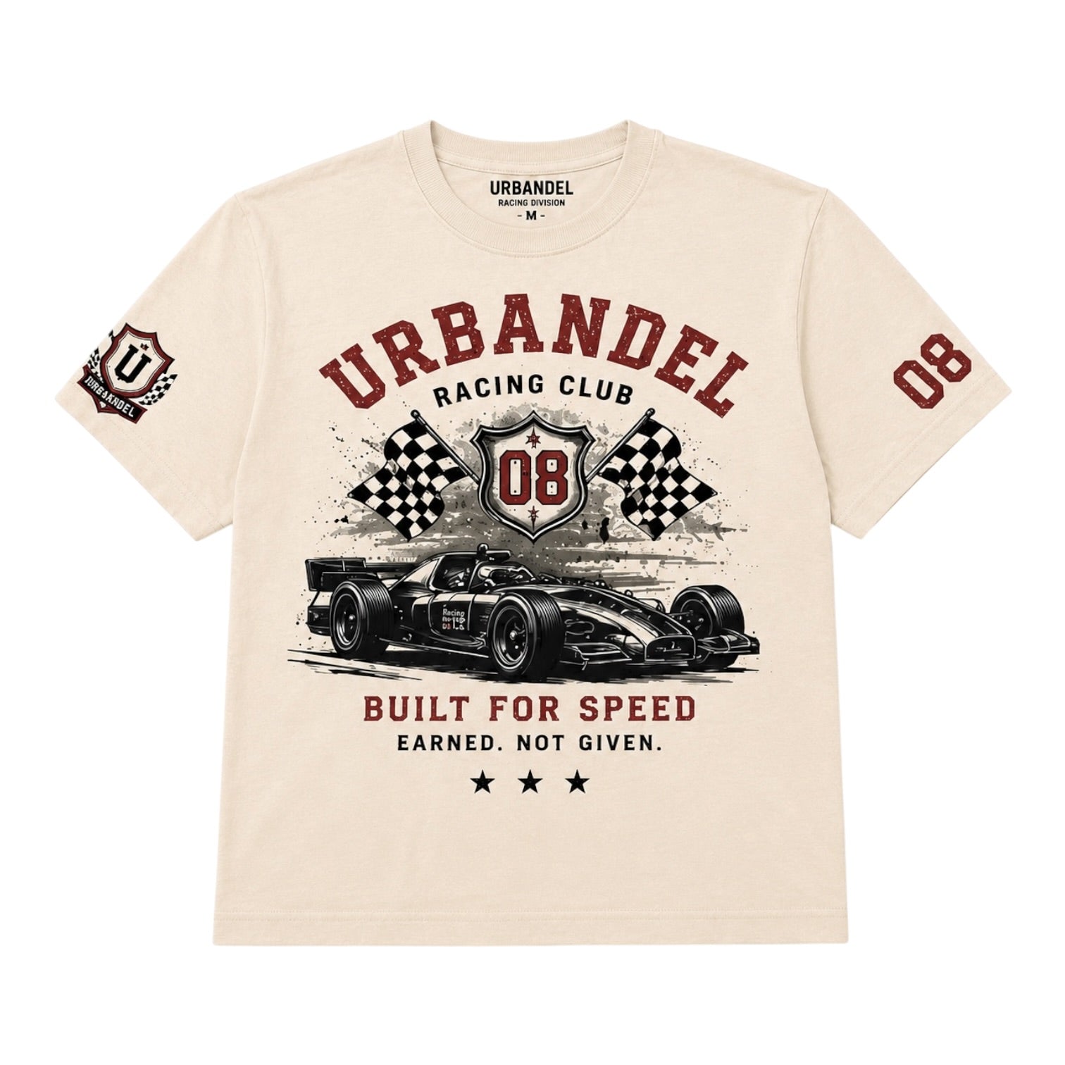 Grand Prix Racing Club Tee – Cream