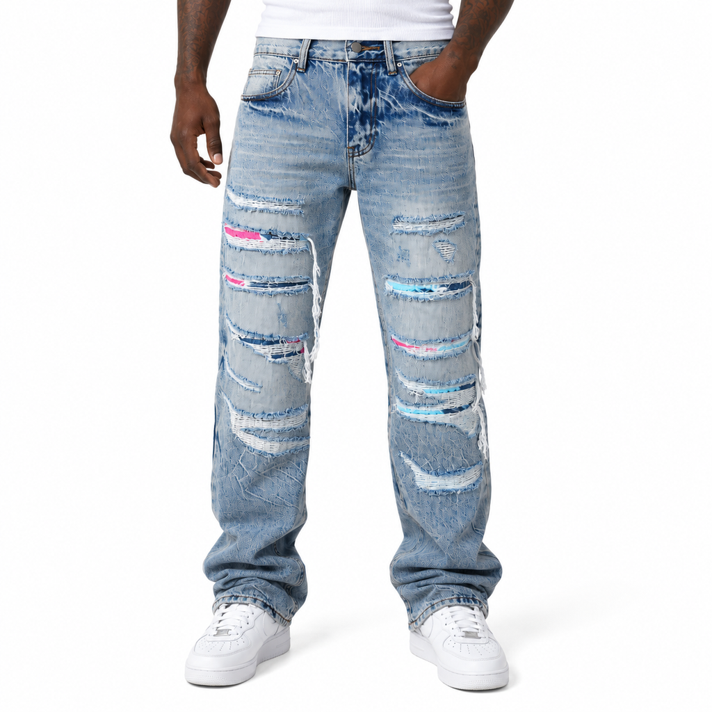 Skyline Distressed Denim