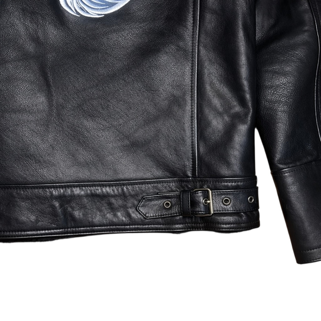 Iron Ascent” Lambskin Fur Jacket
