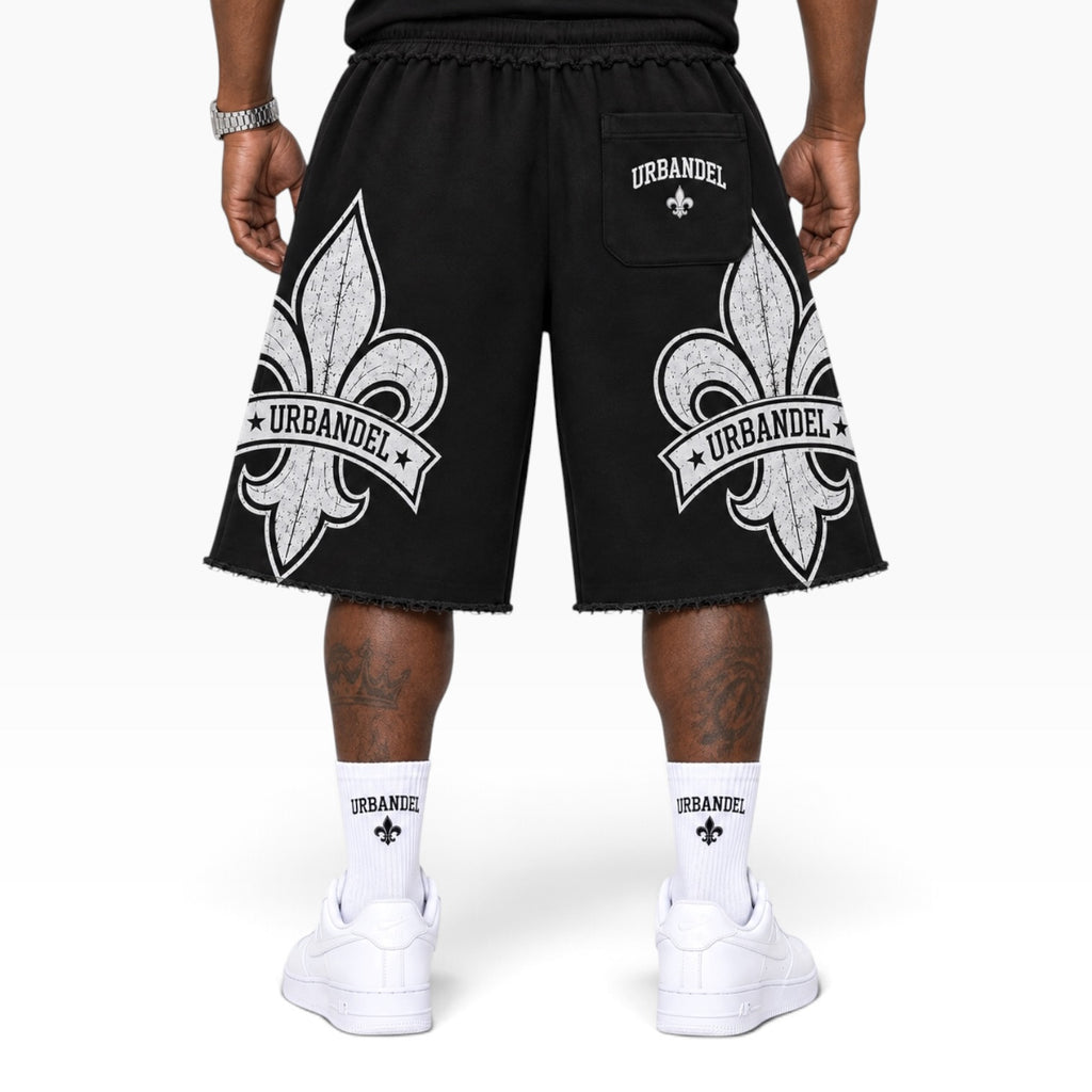 Fleur Legacy 3/4 Shorts – Black