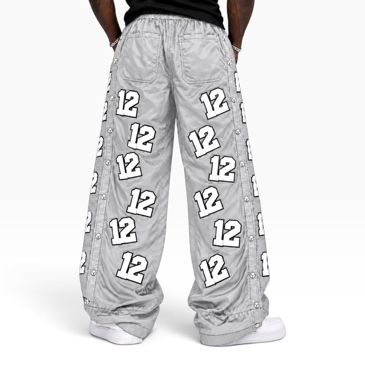 XII Legacy Wide-Leg Track Pants