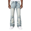 Glacier Blue Panel Stacked Denim