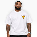 Pixel Bull Essential Tee – White