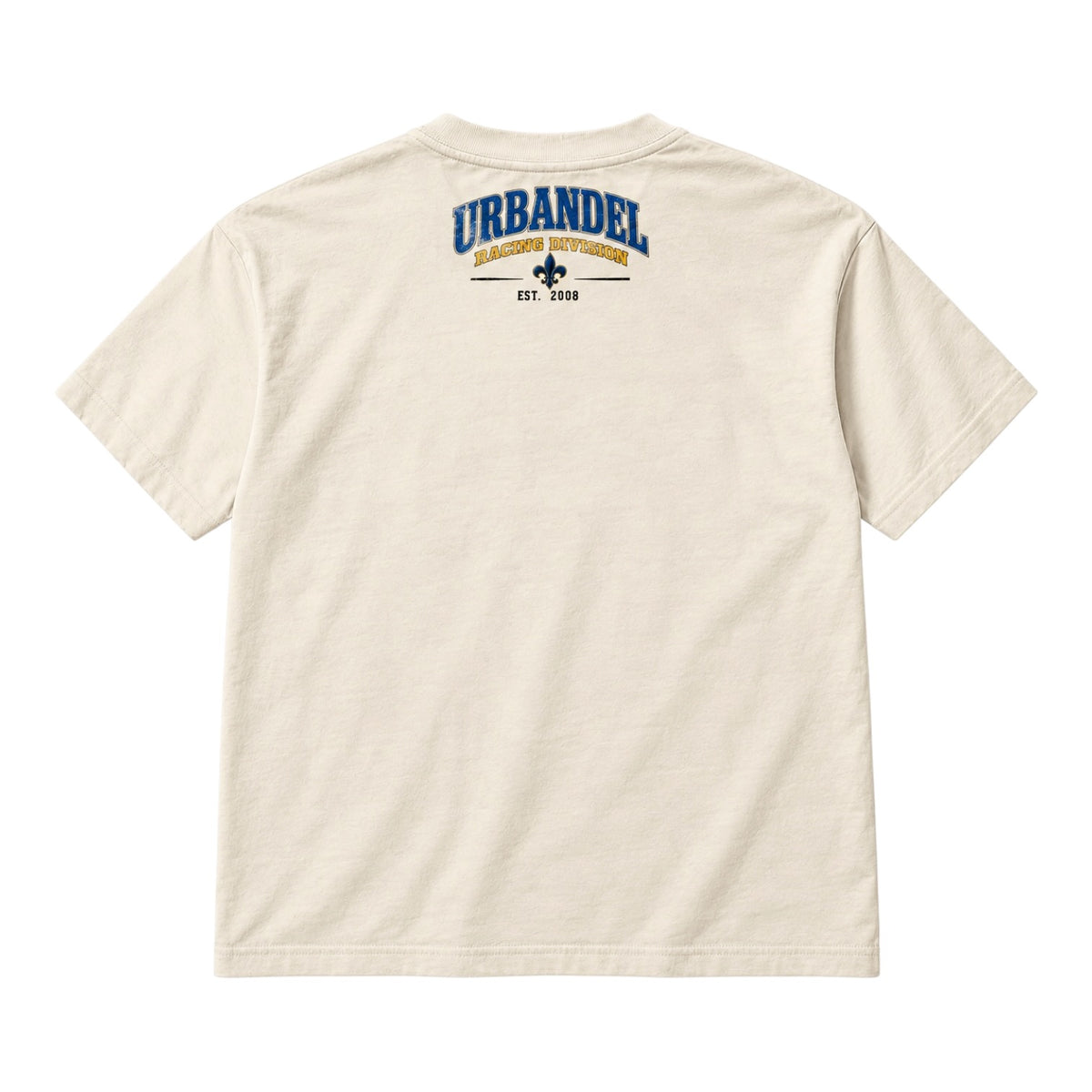 Racing Division 08 World Tour Heavyweight Tee – Vintage Cream