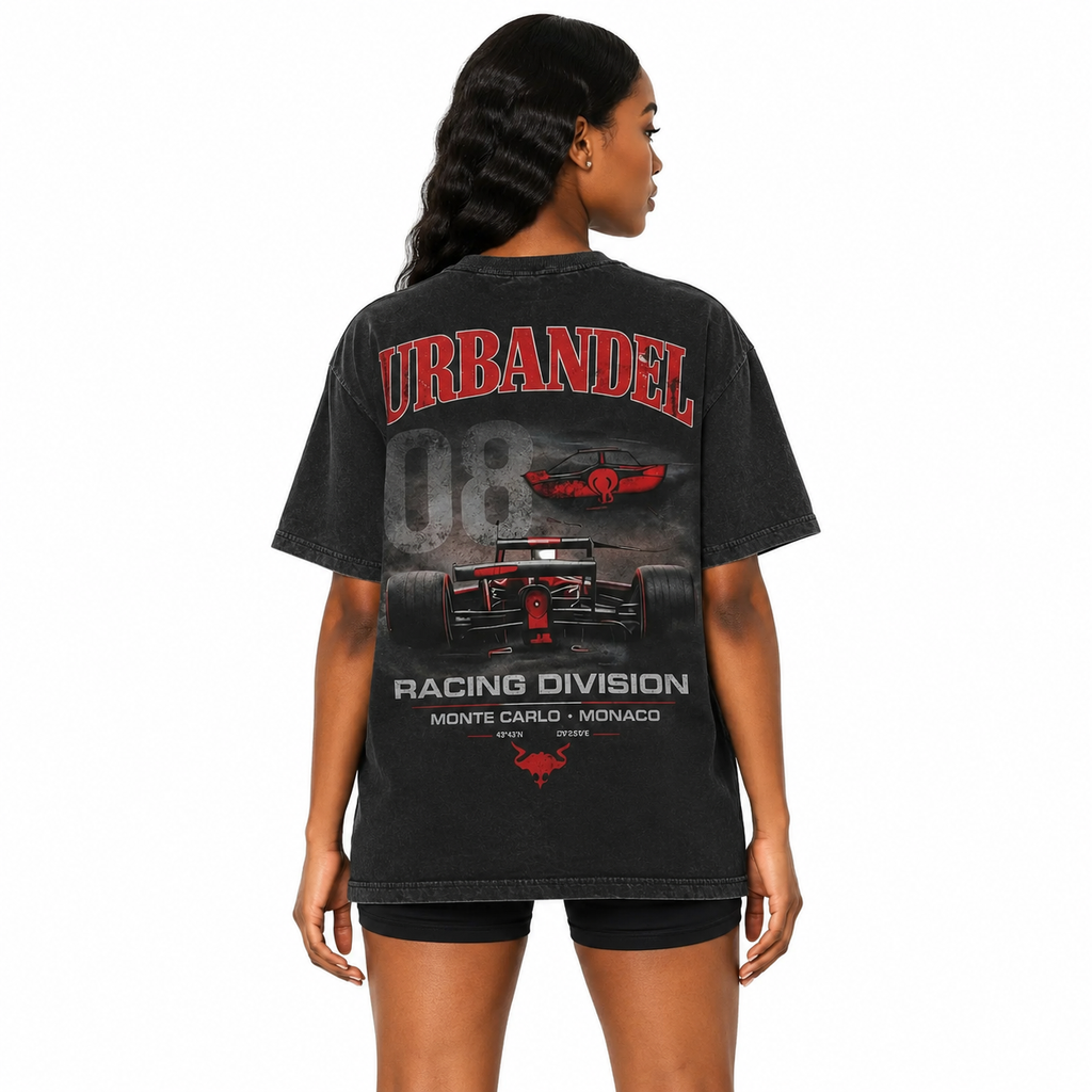 Monte Carlo Grand Prix Tee – Vintage Black