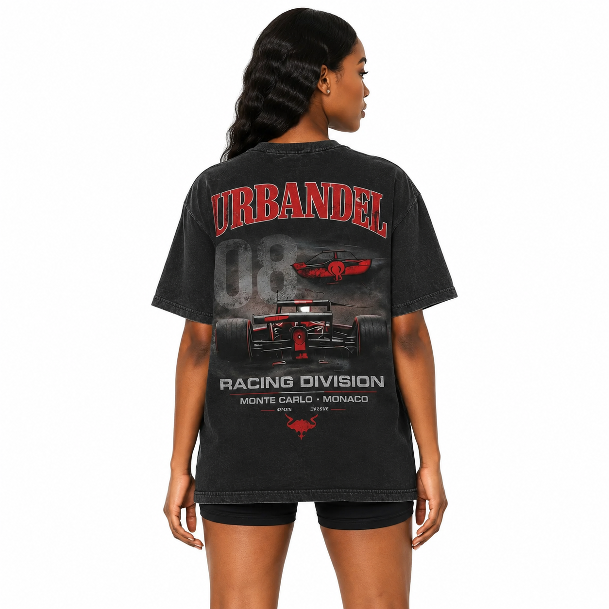 Monte Carlo Grand Prix Tee – Vintage Black