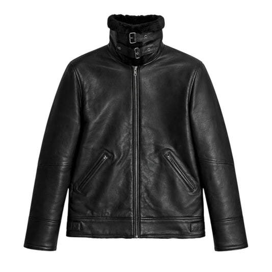 URBANDEL “IRON ASCENT” LAMBSKIN FUR JACKET