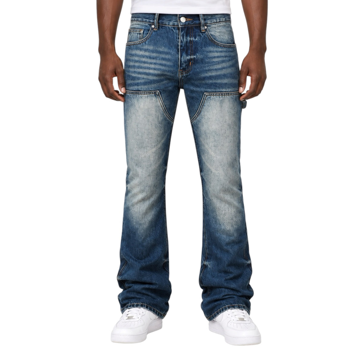 Vintage Indigo Panel Denim
