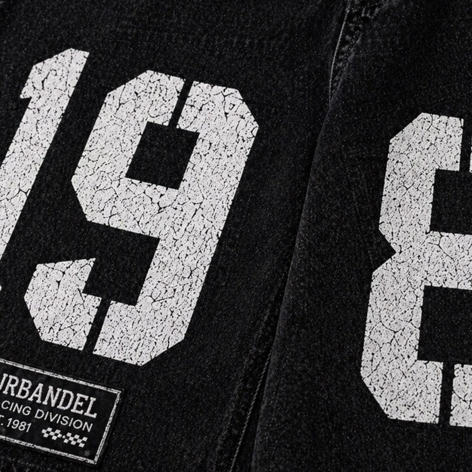 Midnight Division 81” Distressed Denim Shorts