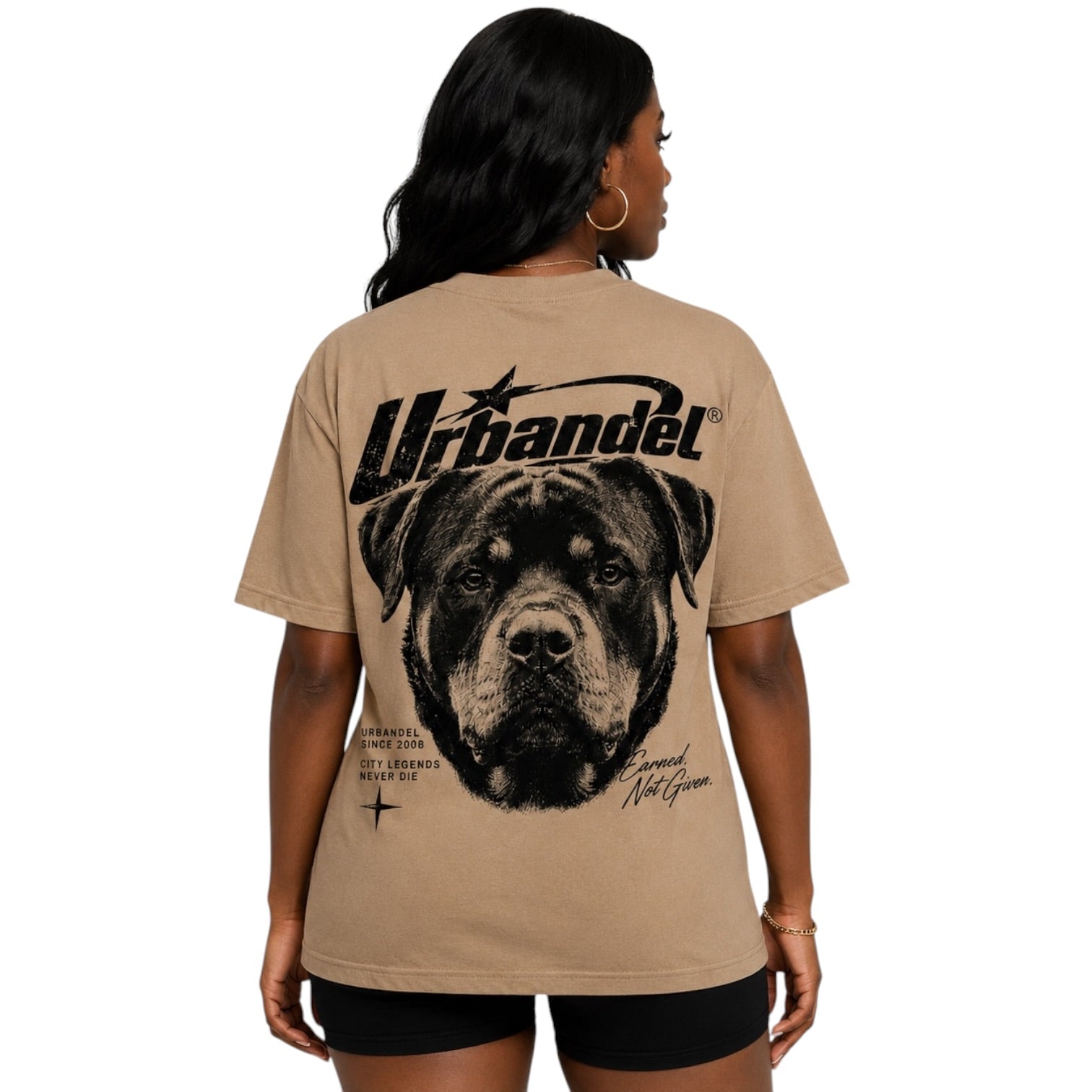 Women's Rottweiler Legacy Tee – Brown