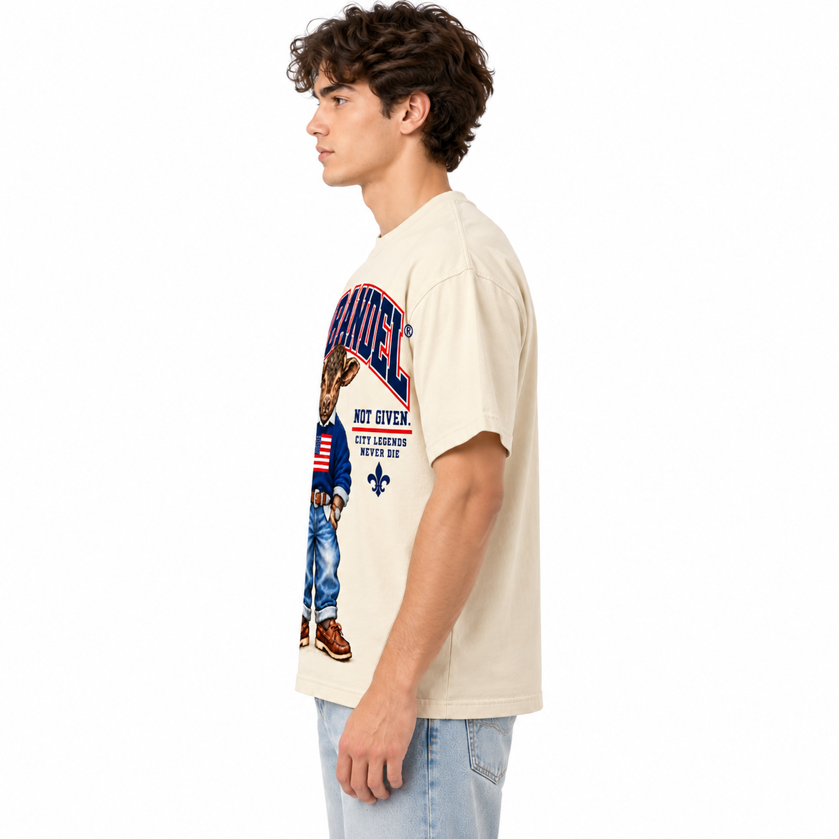 Bull Legacy Varsity Graphic Heavyweight Tee
