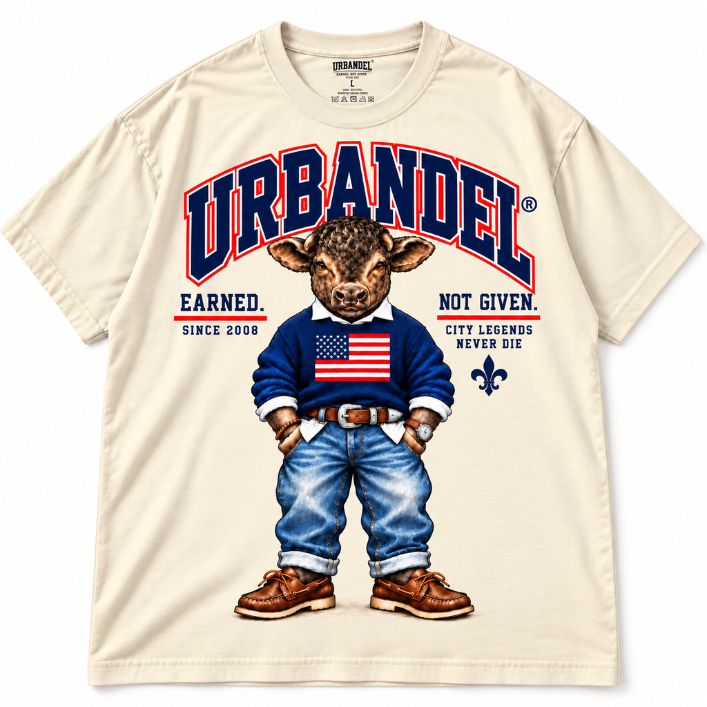 Bull Legacy Varsity Graphic Heavyweight Tee