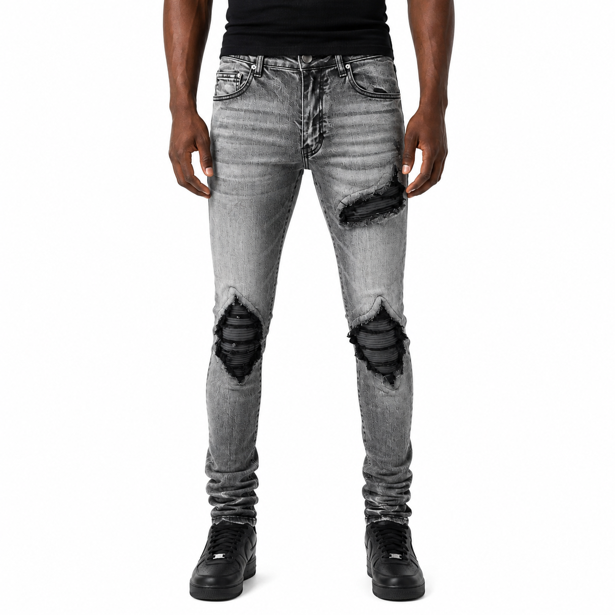 Ghost Fade Stacked Denim