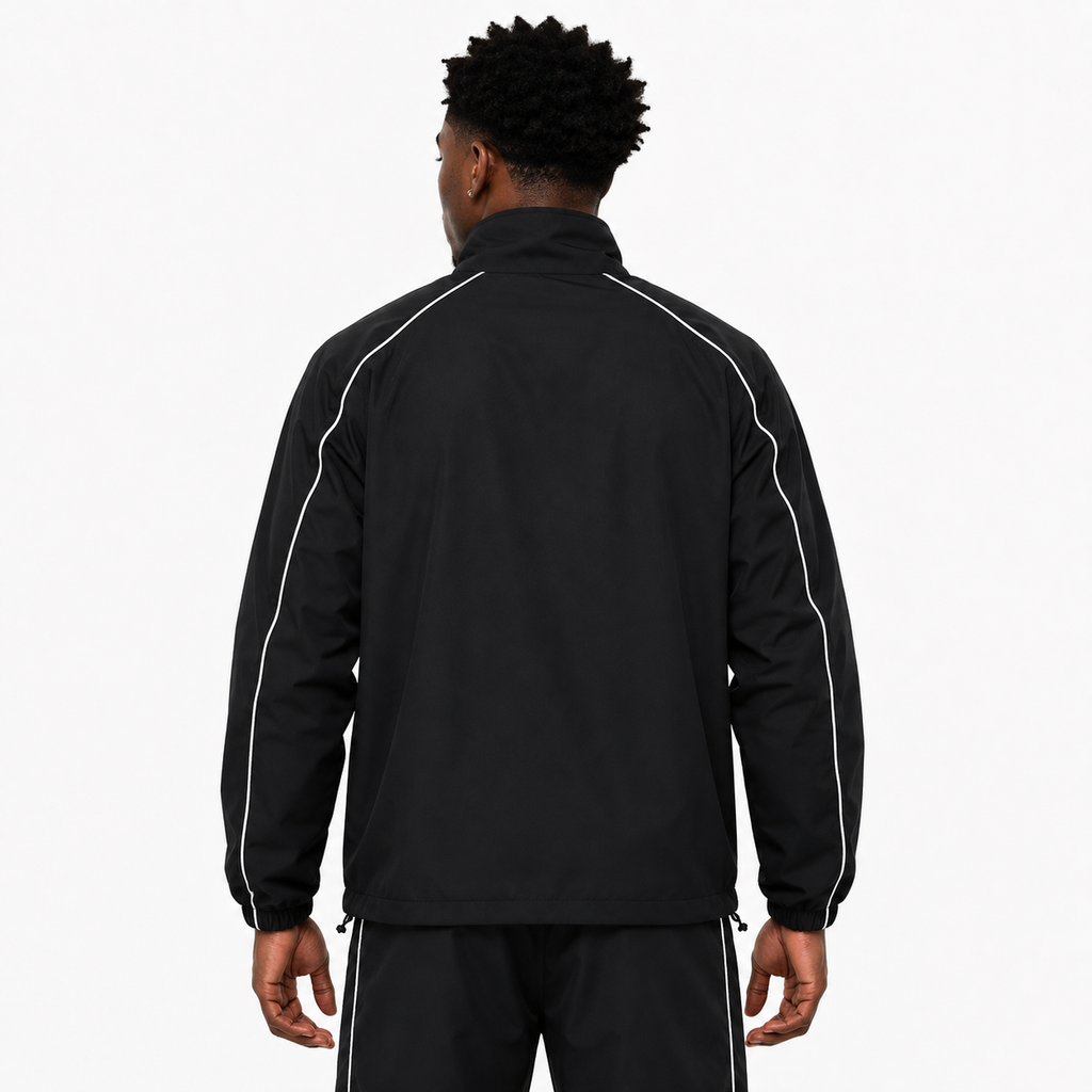 Unknown Warrior Track Jacket – Black