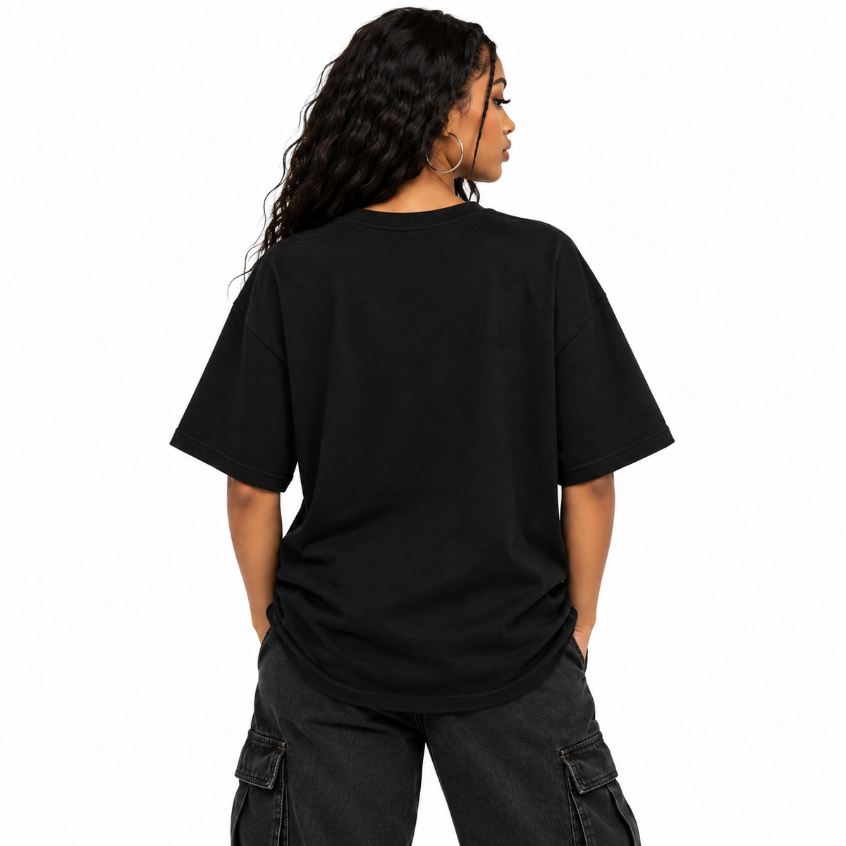 Melted Dreams Heavyweight Tee - Women Black