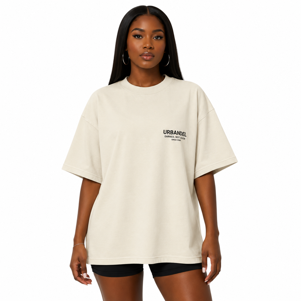 Women's Signature Essential Tee – Vintage Ivory