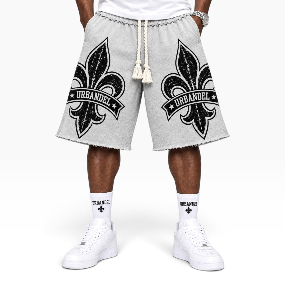 Fleur Legacy 3/4 Shorts – Gray