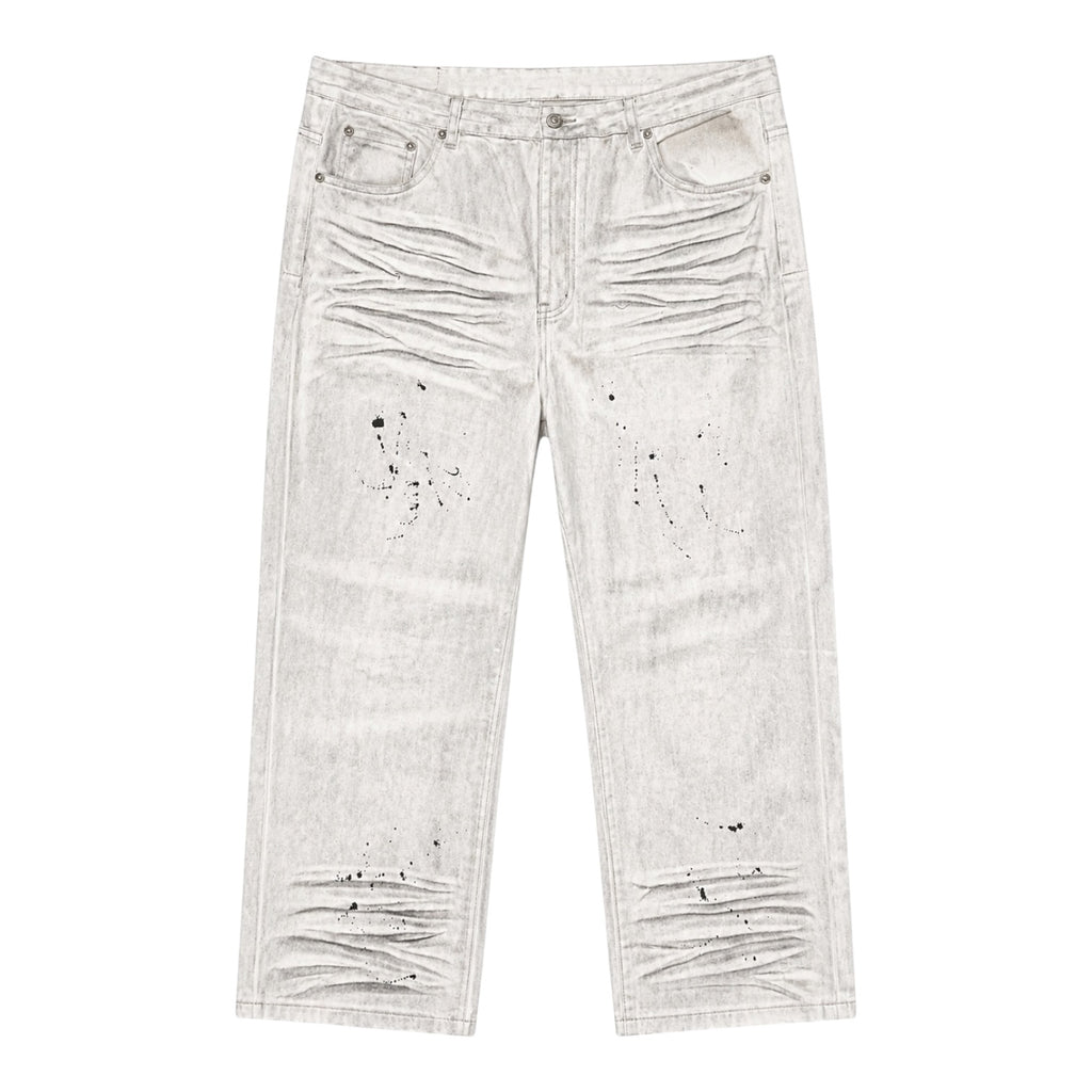 Ghost Fade” Distressed Denim