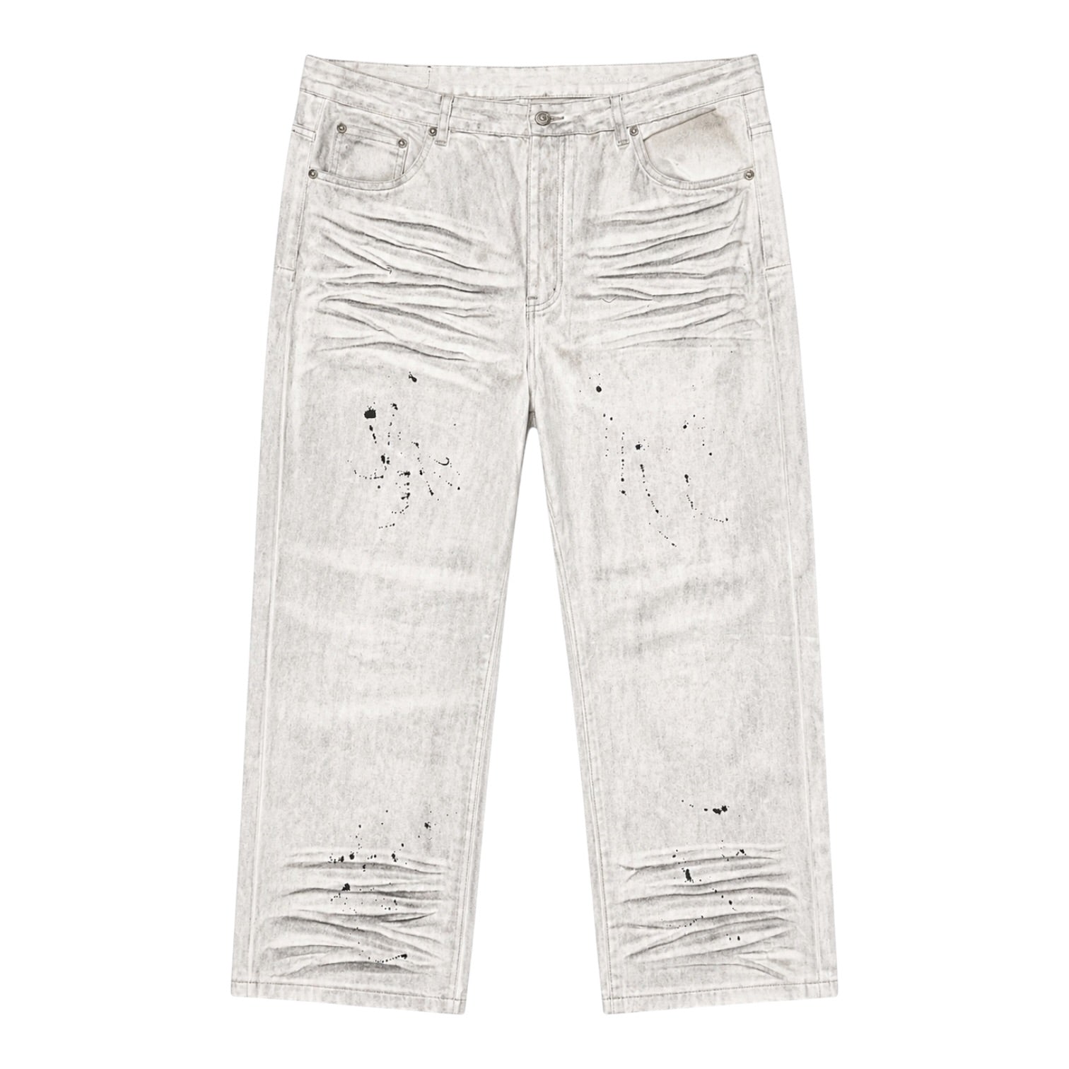 Ghost Fade” Distressed Denim