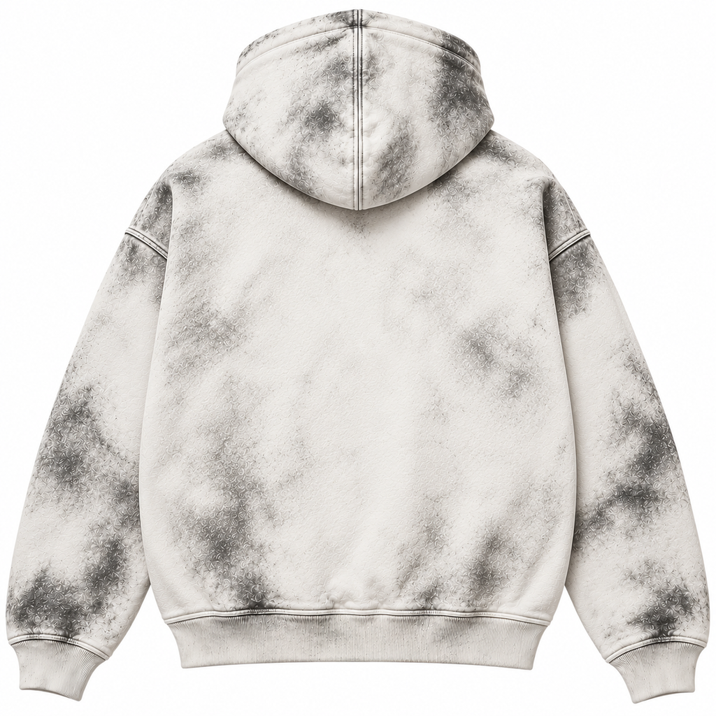 Earned Not Given 08 Vintage Wash Hoodie – Ash Cream